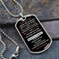 TO MY NEPHEW | DOG TAG NECKLACE