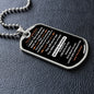 TO MY NEPHEW | DOG TAG NECKLACE