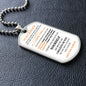 TO MY NEPHEW | DOG TAG NECKLACE