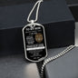 DOG TAG | TO MY SON