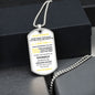 TO MY NEPHEW | DOG TAG NECKLACE