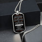 TO MY NEPHEW | DOG TAG NECKLACE