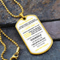 TO MY NEPHEW | DOG TAG NECKLACE