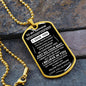 TO MY NEPHEW | DOG TAG NECKLACE
