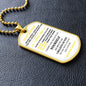 TO MY NEPHEW | DOG TAG NECKLACE