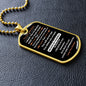 TO MY NEPHEW | DOG TAG NECKLACE