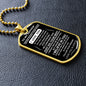 TO MY NEPHEW | DOG TAG NECKLACE
