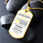 TO MY NEPHEW | DOG TAG NECKLACE