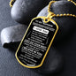 TO MY NEPHEW | DOG TAG NECKLACE