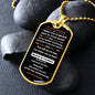 TO MY NEPHEW | DOG TAG NECKLACE