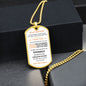 TO MY NEPHEW | DOG TAG NECKLACE