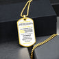 TO MY NEPHEW | DOG TAG NECKLACE