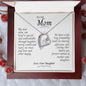 To My Mom | Dazzling Forever Love Necklace