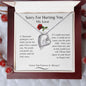 Sorry For Hurting You My Love | Forever Love Necklace