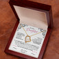 WHITE GOLD FOREVER LOVE NECKLACE | DAUGHTER