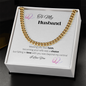 TO MY HUSBAND | Cuban Link Chain