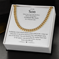 TO MY SON | Cuban Link Chain