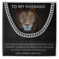 TO MY HUSBAND | Cuban Link Chain