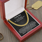 To My Son | Cuban Link Chain