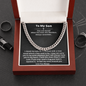 To My Son | Cuban Link Chain