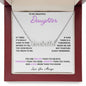 Beautiful Daughter | Custom Name Necklace with MC