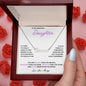 Beautiful Daughter | Custom Name Necklace with MC