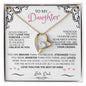 WHITE GOLD FOREVER LOVE NECKLACE | DAUGHTER
