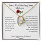 Sorry For Hurting You My Love | Forever Love Necklace