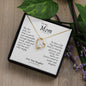 To My Mom | Dazzling Forever Love Necklace