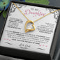 WHITE GOLD FOREVER LOVE NECKLACE | DAUGHTER
