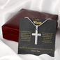 To My Man | Stainless Steel Cross Necklace
