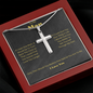 To My Man | Stainless Steel Cross Necklace