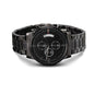 Buyer customized black chronograph watch