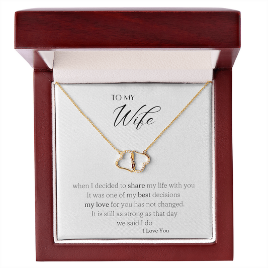 To My Wife | Everlasting Love Necklace