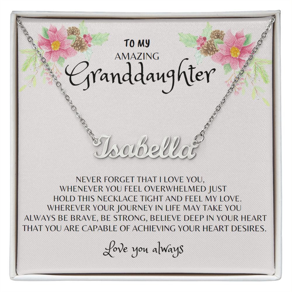 To My Granddaughter Gifts