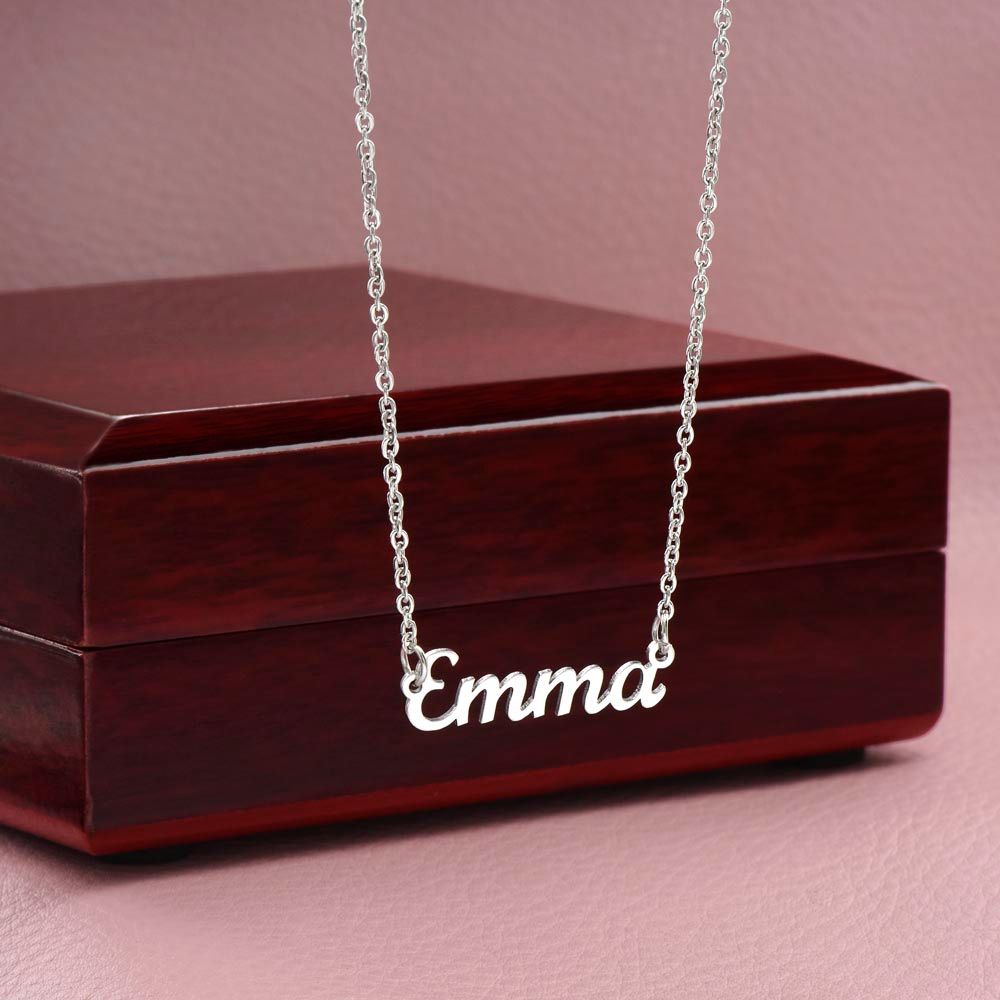 To My Amazing Daughter | Custom Name Necklace with MC