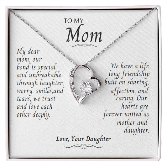 To My Mom | Dazzling Forever Love Necklace